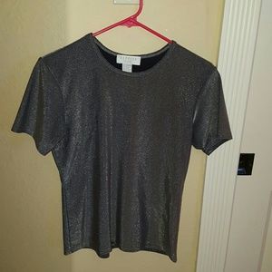 Express silver blouse