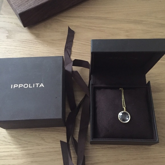 Ippolita Jewelry - IPPOLITA Lollipop Clear Quartz 18K gold necklace