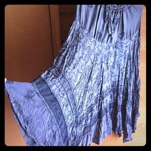 SlateBlue bohemian maxi skirt Small ColdwaterCreek