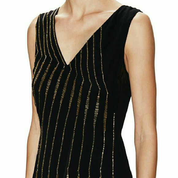 French Connection Atlantic Wave Beaded Dress - Picture 2 of 10