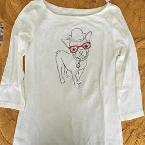 Ann Taylor Loft Boston Terrier