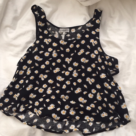 Daisy flowy tank top
