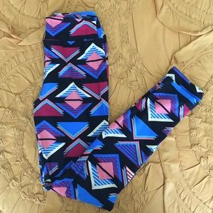 Lularoe tween geometric print