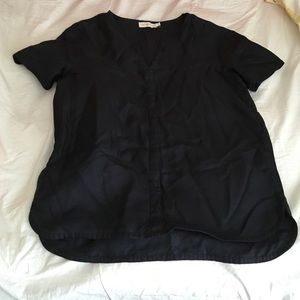 Tory Burch short sleeve silk tunic