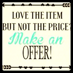 OFFERS WELCOME❤️