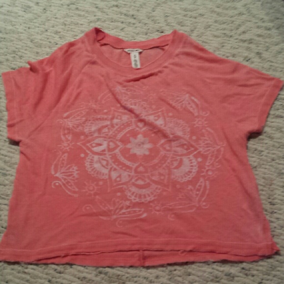 Flowered Crop Top - Picture 1 of 3