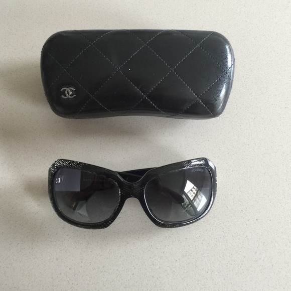 Chanel lace sunglasses