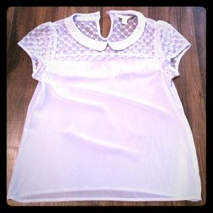 ❗️SOLD ❗️Lauren Conrad Sheer Top
