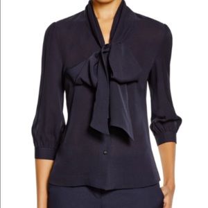 Tory Burch bow blouse