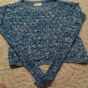 Multicolored Blue Sweater