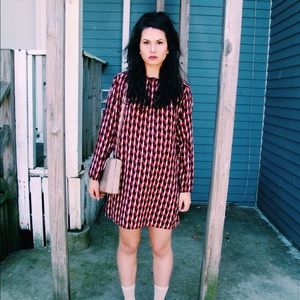 1960s Long Sleeved Mini Dress 💼