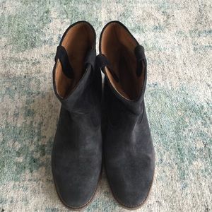 Isabel Marant suede crisi ankle boot