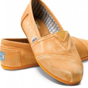 Stone washed yellow TOMS