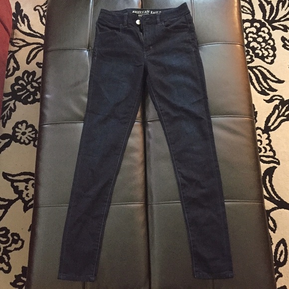 AE high rise jeggings