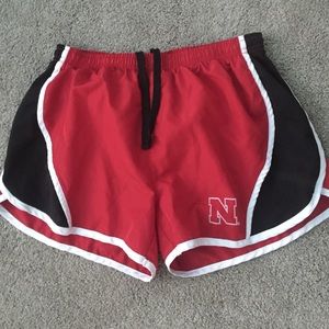 University of Nebraska athletic shorts