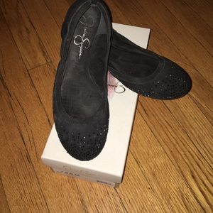 Sparkle ballet flats