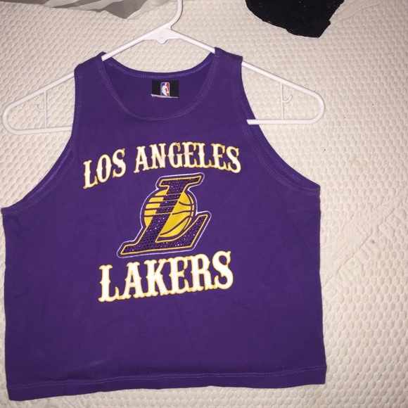 Los Angeles Lakers crop top