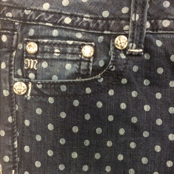 ✨💟Miss Me Polka Dot Skinny Jeans - Picture 3 of 4