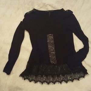 BCBG MAXAZRIA Long Sleeve Blouse