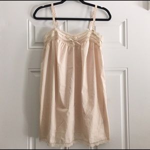 ANTHROPOLOGIE babydoll chemise