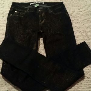 Black Sparkled Jeans