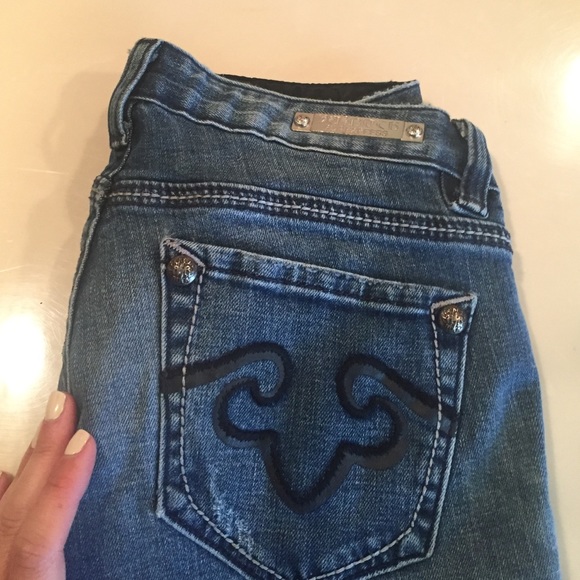 Re rock for express boot cut jeans