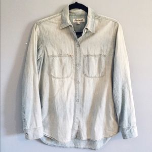 Madewell Boyshirt in Chambray