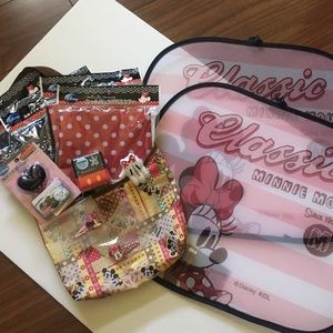 Set of 12 Disney (Minnie&Mickey)car accessories!!