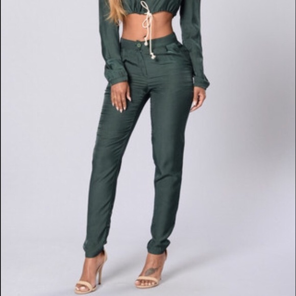 Piper Pants-Hunter Green