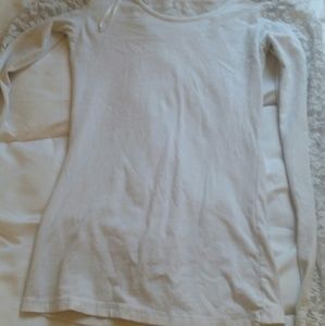 WHITE LACE LONG SLEEVE