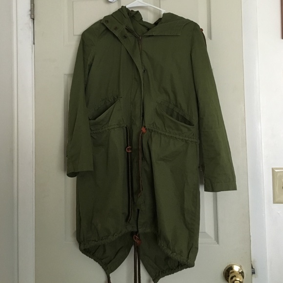Olive green jacket