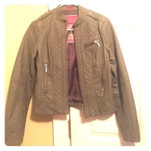 Leather jacket