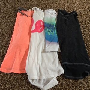 All 4 shirts Arizona, and pink all good condition