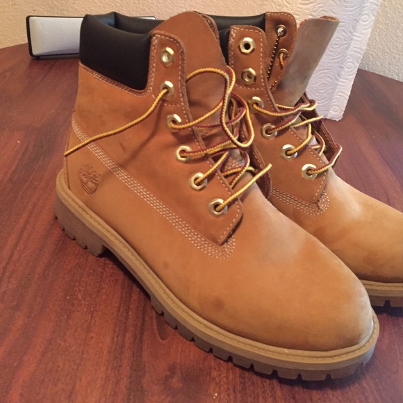 Tan Timberland Boots