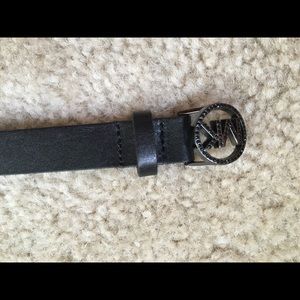 Black Michael Kors belt