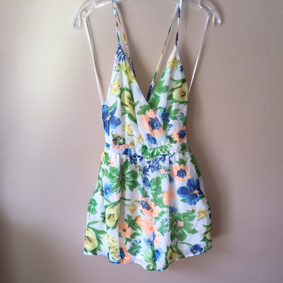 Depri Pants - 🌷Host Pick🌷 Depri Floral Romper open back