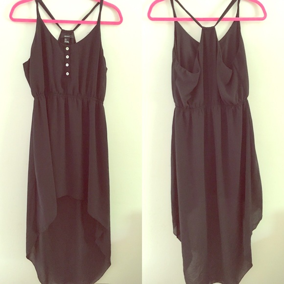 ❤️High-Low Black Sleeveless Dress Size L