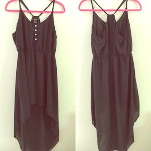 ❤️High-Low Black Sleeveless Dress Size L