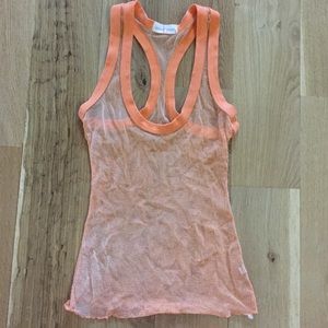 Rebecca Beeson Mesh top