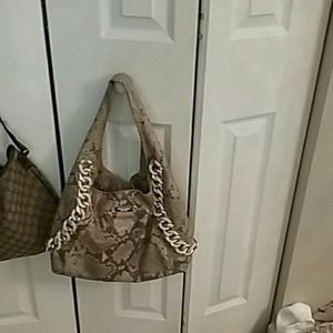 Michael Kors snake skin purse
