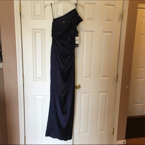 Navy blue formal gown size 4