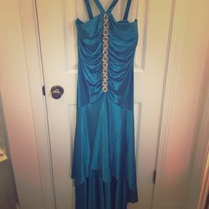 Blue Prom Dress