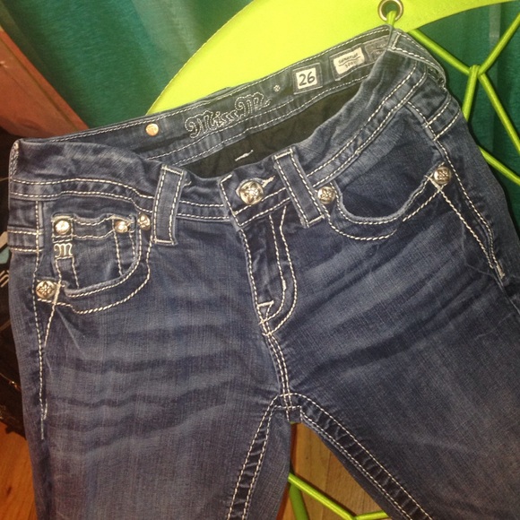 Zebra Print Miss Me Jeans 😊 - Picture 2 of 4