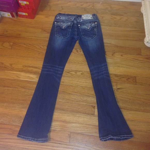 Zebra Print Miss Me Jeans 😊 - Picture 3 of 4