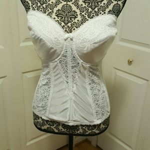 White Lace Corset