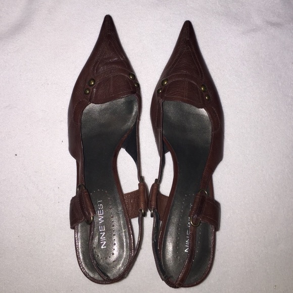Nine West Brown Heels