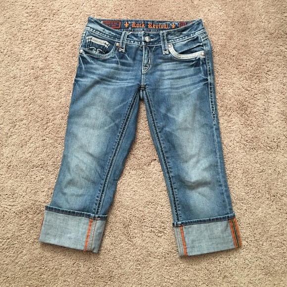 Rock Revival Denim - Rock Revival capris that are super cute on!!