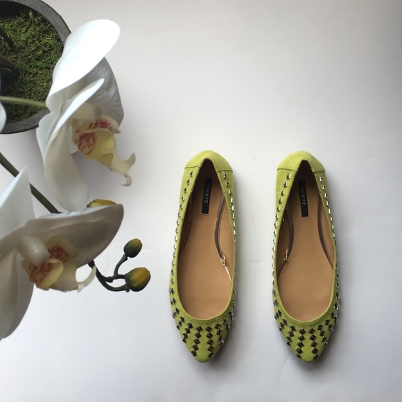 Forever 21 Shoes - Studded Ballet Flats NWOT
