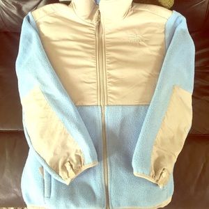 Baby Blue North Face Jacket
