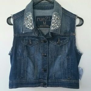 Denim vest from Rue 21